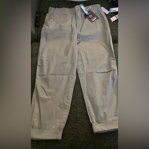 Democracy Skyrise Barrel Leg Pant Mint Sz 16 NWT